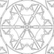 mandala Printable Coloring Nplooj Ntawv